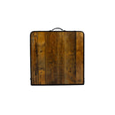 Mesa Dobrável de Alumínio Madeira 120x60cm