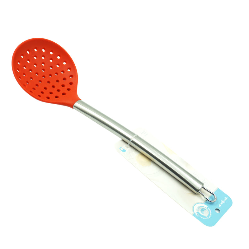 Escumadeira de Silicone e Inox 34cm