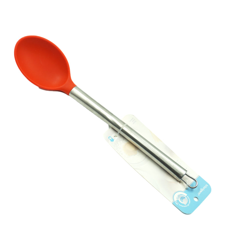 Colher de Silicone e Inox 33cm