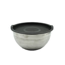 Tigela Inox com Tampa Preta 20cm