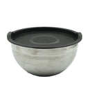 Tigela Inox com Tampa Preta 26cm