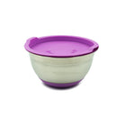 Tigela Inox Silicone com Tampa 18cm