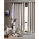 Cortina Corta Luz Ilhós Bege 360x250cm