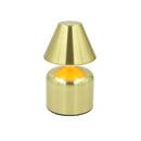 Abajur Luminária de Led Dourado 15cm