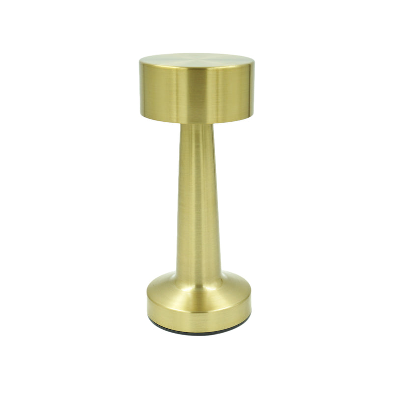 Abajur Luminária de Led Dourado 21cm