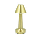 Abajur Luminária de Led Dourado 23cm