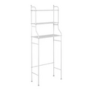 Rack de Ferro para Lavanderia Branco 65x25x155cm