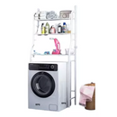 Rack de Ferro para Lavanderia Branco 65x25x155cm