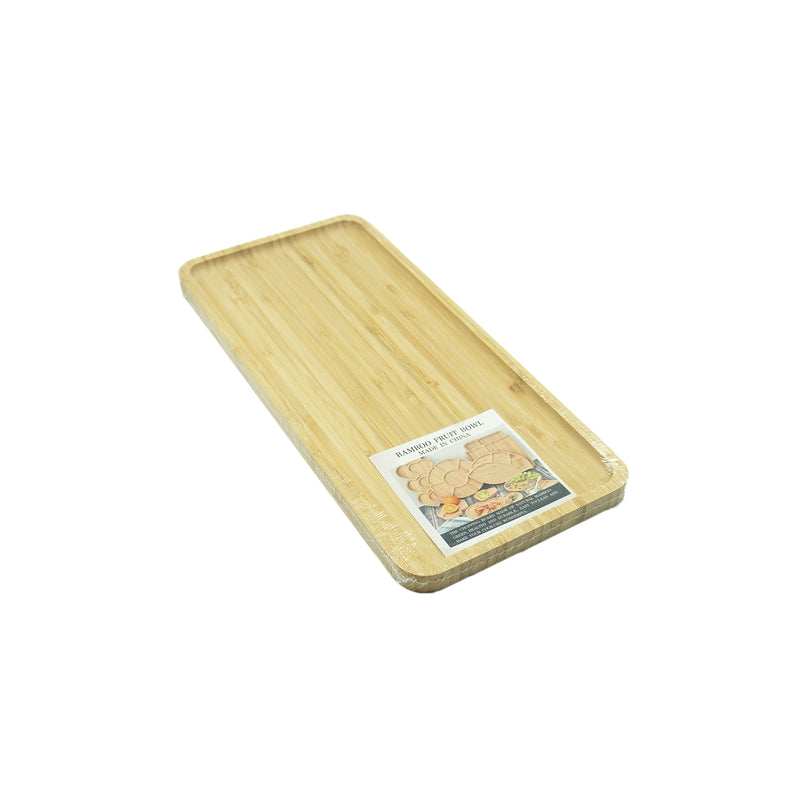 Tábua de Servir de Bambu Retangular 35x16cm