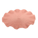 Lugar Americano de Poliéster Babado Rosa 38cm