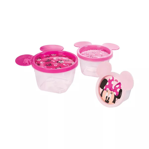 Conjunto 3 Potes Conect Minnie