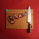 Faca 9" em Aço Inoxidável e Cabo em Madeira Steel