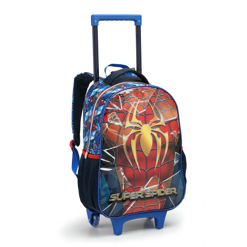 Mochila com Rodinhas Infantil Super Spider