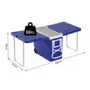 Super Caixa Térmica 3 em 1 Azul 32L