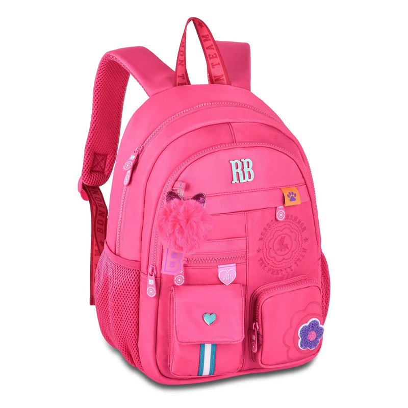 Mochila RB Nylon com Bordado 17,5"