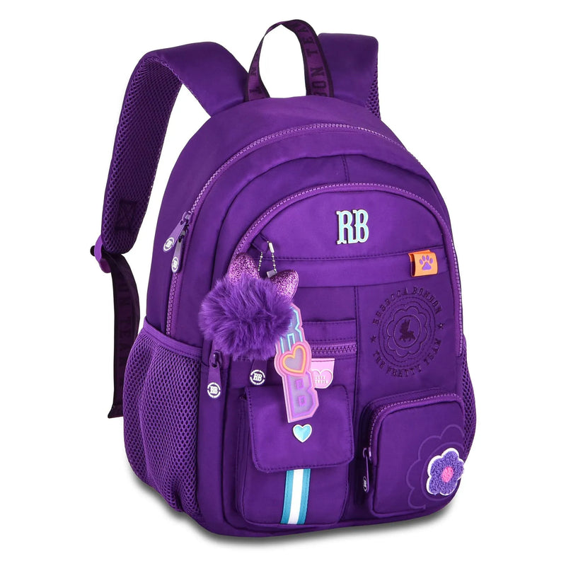 Mochila RB Nylon com Bordado 17,5"