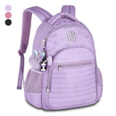 Mochila RB Nylon com Estampa Holográfica 17,5"