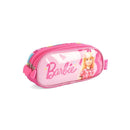 Estojo Escolar 3 Fechos Barbie Pink