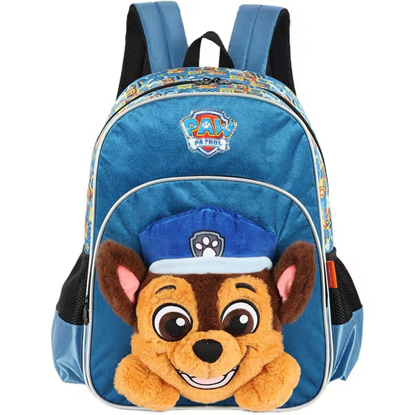 Mochila Escolar Patrulha Canina Azul