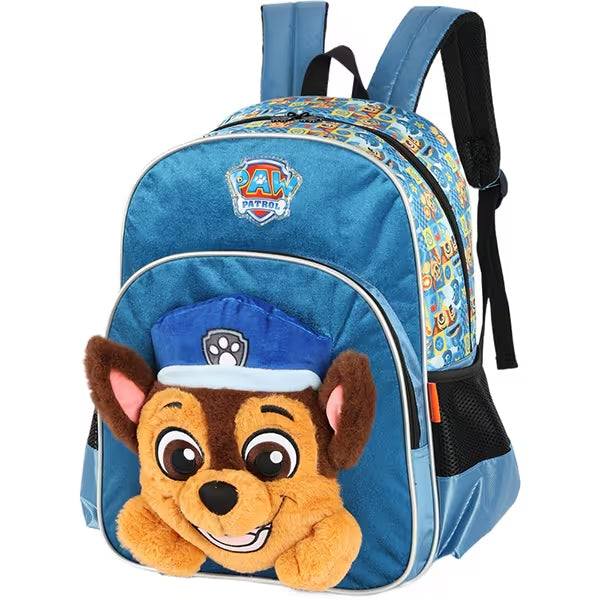 Mochila Escolar Patrulha Canina Azul