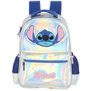 Mochila de Costas Stitch Holográfica Prata