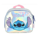 Lancheira Térmica Stitch Holográfica Prata