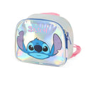 Lancheira Térmica Stitch Holográfica Prata