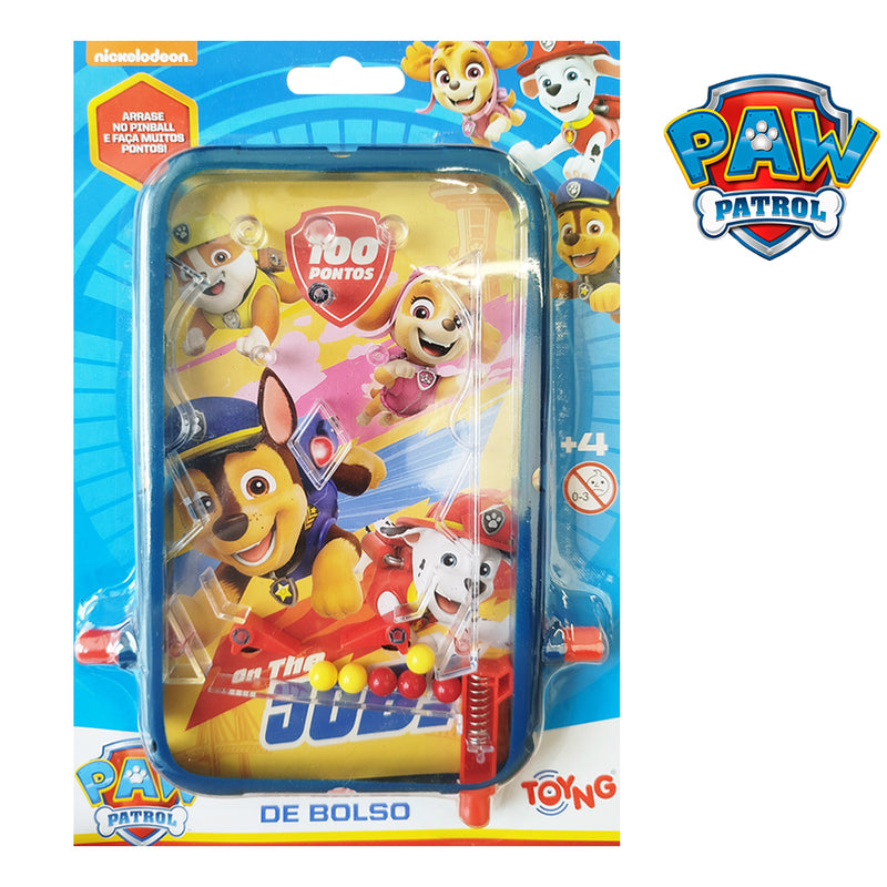 Jogo Pinball de Bolso Patrulha Canina