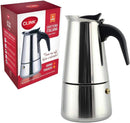 Cafeteira Italiana 6 Xícaras Inox