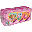 Estojo Escolar Duplo Patrulha Canina Rosa