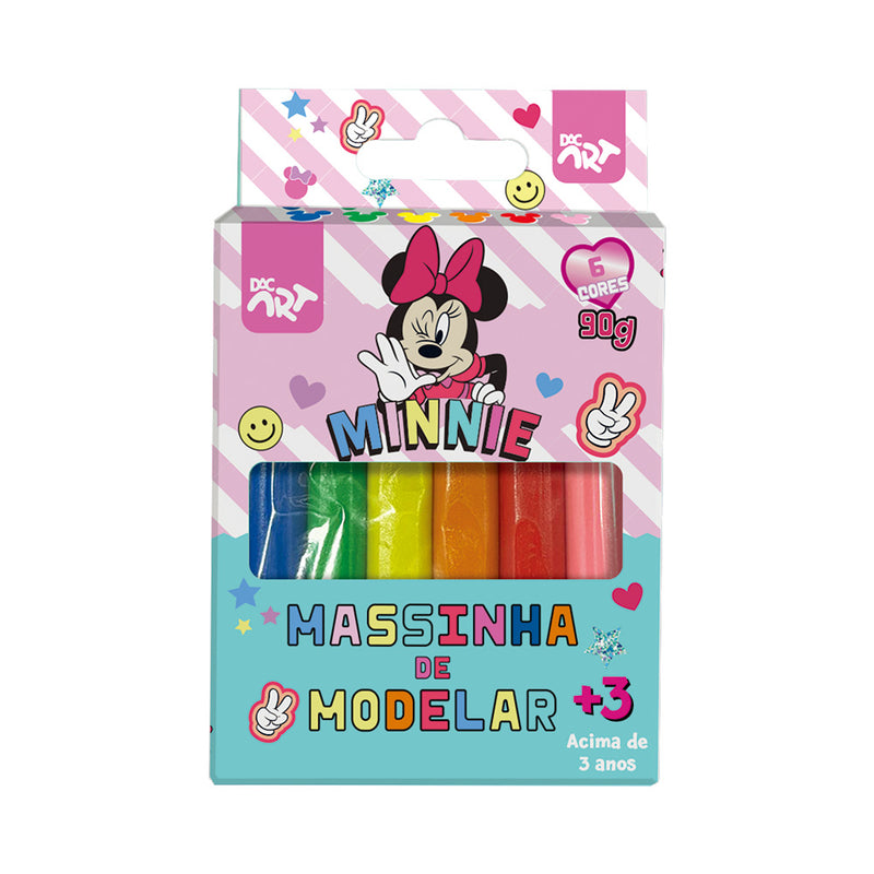 Massinha de Modelar Minnie 6 Cores