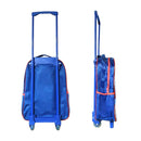 Kit Mochila de Rodinha Infantil Futebol