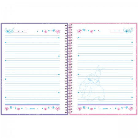 Caderno Universitário CD Stitch 10 Matérias