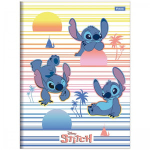 Caderno Brochura Stitch 80 Folhas