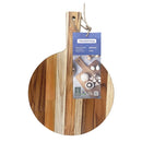 Tábua Redonda Teca 40x28cm