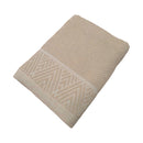 Toalha de Banho Jacquard Lisboa Taupe 70x140cm