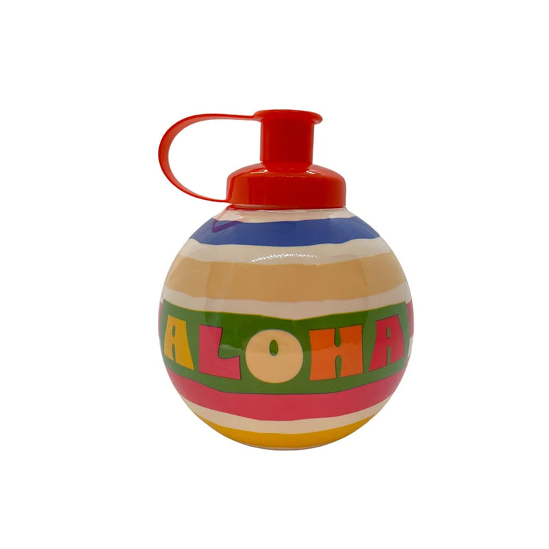 Garrafa Squeeze Bola Stitch Aloha 500ml