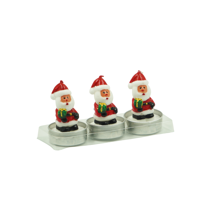 Vela Natalina Árvore 3 Peças