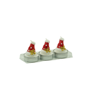 Vela Natalina Árvore 3 Peças