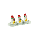 Vela Natalina Árvore 3 Peças