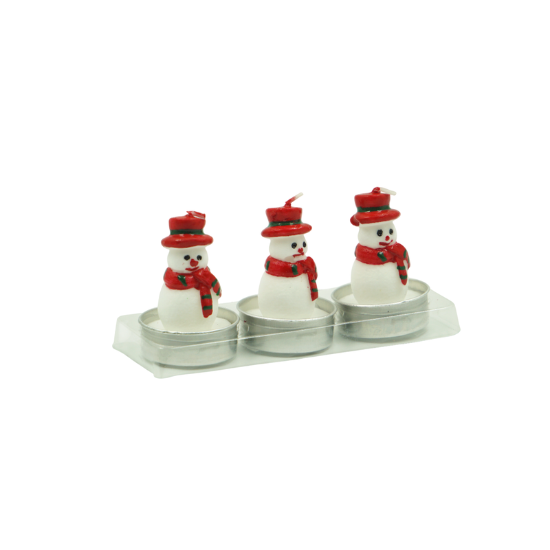 Vela Natalina Árvore 3 Peças