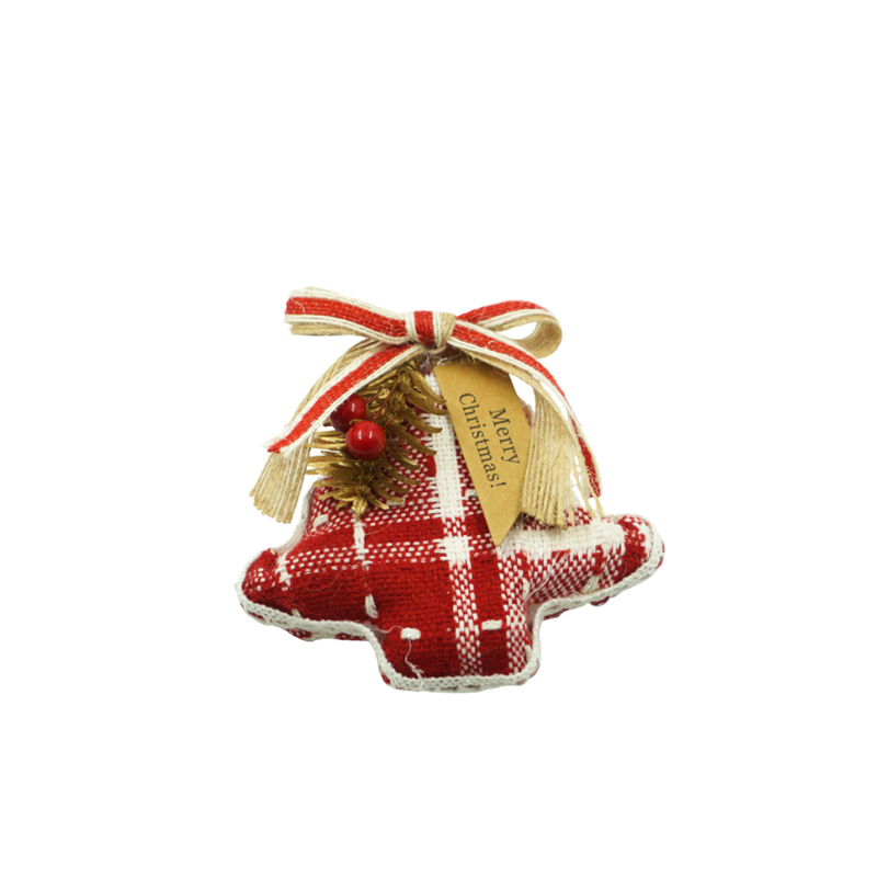 Enfeite Natalino em Tecido 10cm