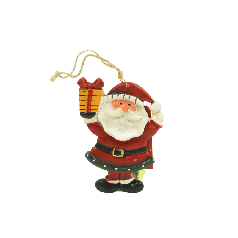 Enfeite Natalino em Resina 8,5x7cm