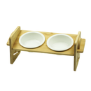 Comedouro Duplo para Pet 40x15cm