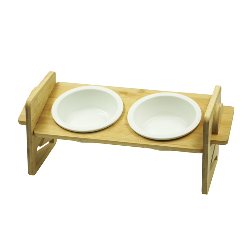 Comedouro Duplo para Pet 40x15cm