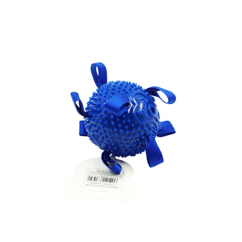 Brinquedo para Pet Bola com Fita 13cm