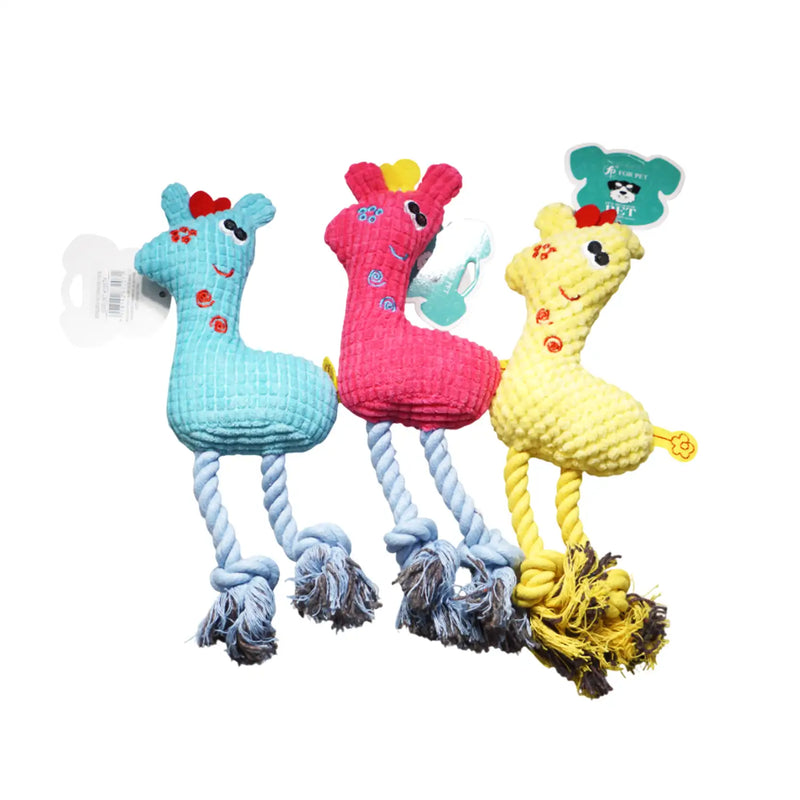 Brinquedo Pet Girafa 28cm