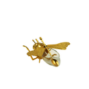 Ornamento Abelha Metal Galvanizado 18cm