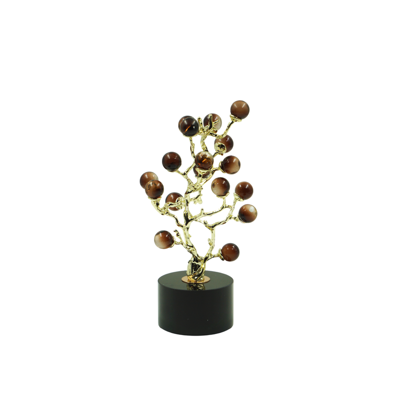 Ornamento Árvore Metal Galvanizado 24cm