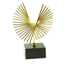 Escultura em Metal e Cerâmica 27cm